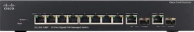 Cisco SG300 Desktop Gigabit Managed Switch, 8x RJ-45, 2x RJ-45/SFP, 124W PoE (SG300-10MP / SRW2008MP-K9)