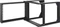 Intellinet 19" 2-Pfosten Laborgestell 6HE, zur Wandmontage, 2 Tragschienen, Flatpack, RAL 9004, 450mm tief Vorschaubild