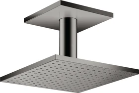 Hansgrohe Axor ShowerSolutions Kopfbrause 250/250 2jet mit Deckenanschluss polished black chrome