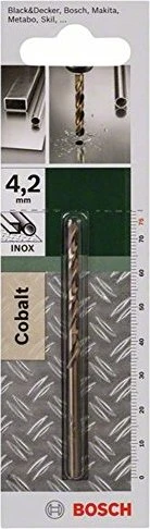 Bosch DIY HSS-Co Metallbohrer, 4.2x43x75mm, 1 Stück