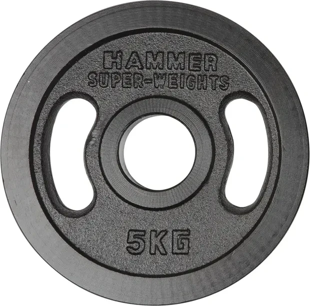 Hammer Gusseisen 50mm Hantelscheibe 5kg