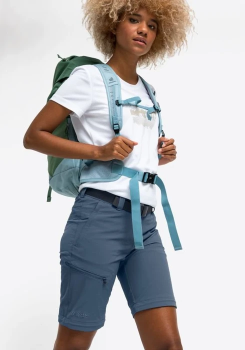 Maier Sports Nata Zip-Off Hose lang ensign blue (Damen)