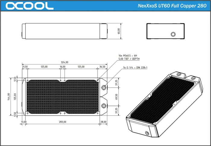 Alphacool NexXxoS UT60 280mm