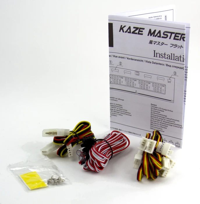 Scythe Kaze Master Flat, 5.25" Lüftersteuerung 4-Kanal