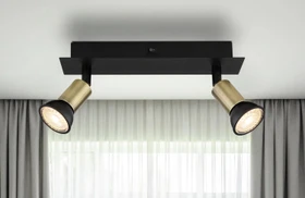 Globo Drew Spot 2-flammig gold