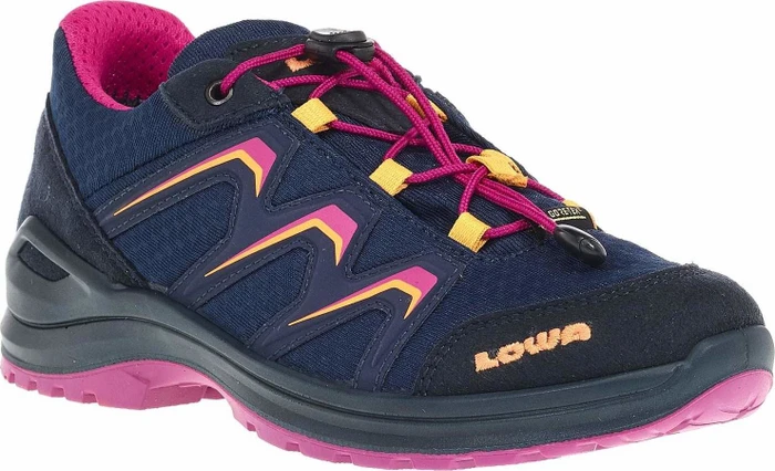 Lowa Maddox GTX Lo navy/fuchsia (Junior)