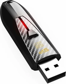 Silicon Power Blaze B25 16GB schwarz, USB-A, USB 3.2 Gen 1×1