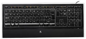 Logitech K740 Illuminated Keyboard, USB, DE