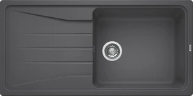 Blanco Sona XL 6S Einbau Becken reversibel mit Ablauffernbedienung felsgrau