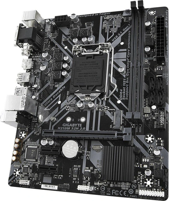 GIGABYTE H310M S2H 2.0 (Intel 1151 v2)