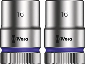 Wera 8790 HMC Zyklop Außensechskant Steckschlüssel 1/2", 16x37mm