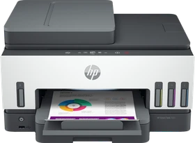 HP Smart Tank 7605 All-in-One dunkelgraue Akzente, Tinte, mehrfarbig