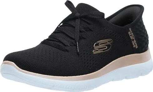 Skechers Slip-Ins Summits Classy Night schwarz/rosegold (Damen)