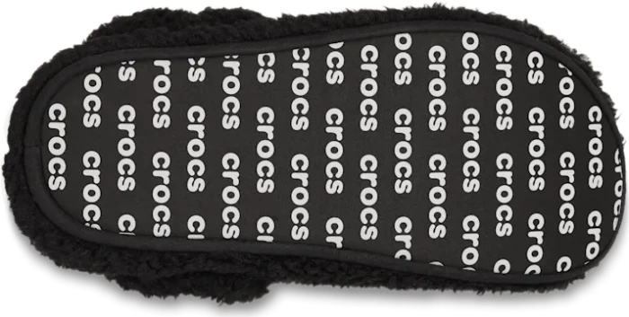 Crocs Classic Cozzzy Slipper schwarz