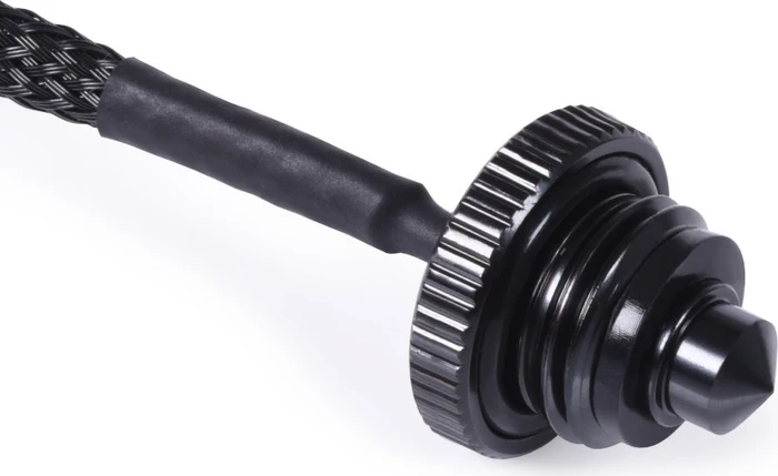 Alphacool Eiszapfen Temperatursensor flach schwarz, G1/4