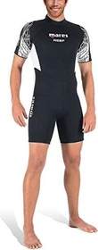 Mares Reef Shorty kurzarm 2.5/2.5mm schwarz/weiß/grau (Herren)