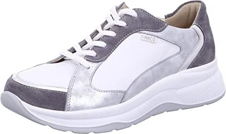 Finn Comfort Piccadilly mouse/argento/white/silver