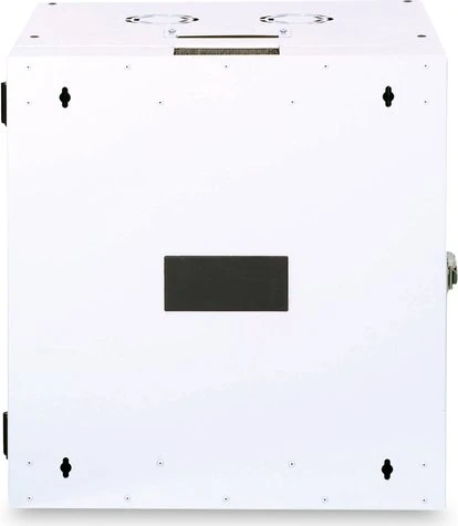 Digitus Professional Unique Serie Wandschrank 12HE, zweiteilig, schwenkbar, Sicherheitsglastür, IP2X, grau, 600mm tief