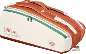 Wilson Roland-Garros 2026 Super Tour 9 Pack Tennistasche cream/clay/green
