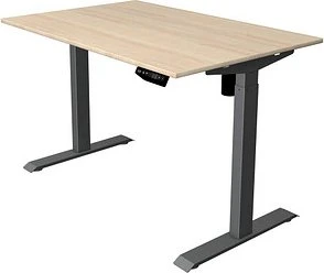 Kerkmann Move 1 elektrisch höhenverstellbarer Sitz-Steh-Schreibtisch 120x80cm Ahorn/anthrazit
