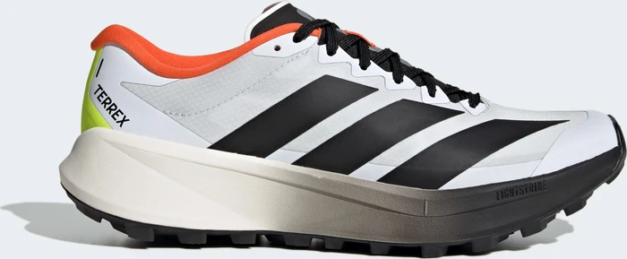 adidas Terrex Agravic 4 cloud white/core black/semi impact orange (Herren)