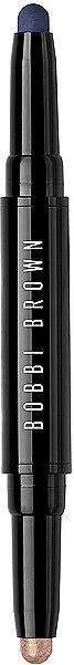 Bobbi Brown Dual-Ended Long-Wear Cream Shadow Stick Duo Lidschatten silk/rich navy, 1.6g