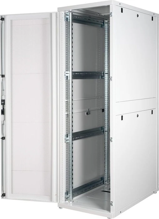 Roline / Secomp Pro Serie 19" Serverschrank 42HE, montiert, Gitternetztür, IP20, RAL 7035, 1000mm tief