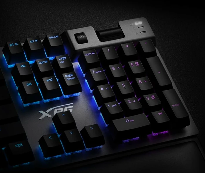 ADATA XPG Summoner, MX SPEED RGB Silver, USB, DE