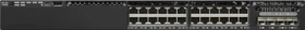 Cisco Catalyst 3650 IP Base Rackmount Gigabit Managed Stacking Switch, 24x RJ-45, 2x SFP, 2x SFP+, 390W PoE+ (WS-C3650-24PWD-S)