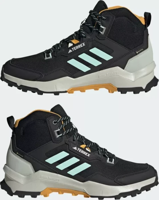 adidas Terrex AX4 Mid GTX core black/semi flash aqua/preloved yellow (Herren)