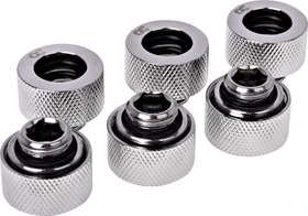 Alphacool HT Rohranschluss G1/4" auf 13mm verchromt, 6er-Pack