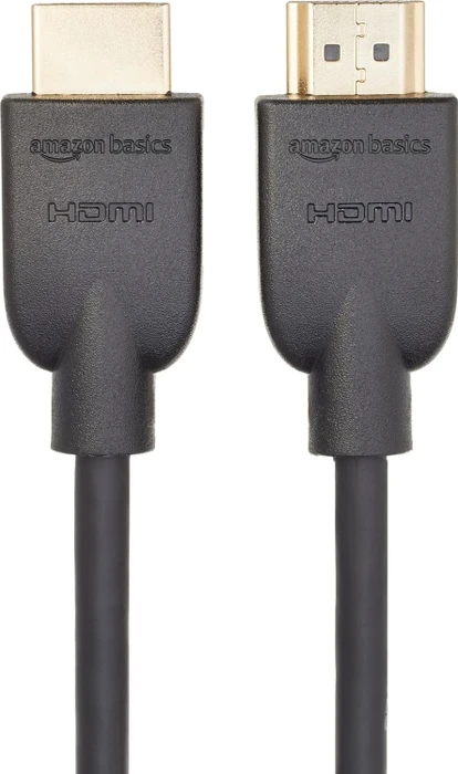 AmazonBasics High Speed mit Ethernet HDMI 2.0 Kabel 4K 60Hz schwarz, 1.80m