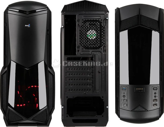 AeroCool Battlehawk V2 schwarz, Acrylfenster
