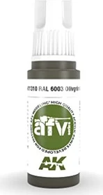 AK-Interactive 3rd Gen Acrylic Colors AFV Series RAL 6003 olivgrün opt2, 17ml