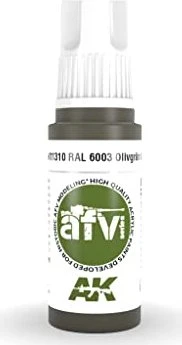 AK-Interactive 3rd Gen Acrylic Colors AFV Series RAL 6003 olivgrün opt2, 17ml