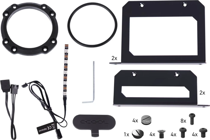 Alphacool Rise Flat Reservoir D5
