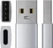Satechi USB-A 3.0 [Stecker] auf USB-C 3.0 [Buchse] Adapter, silver Vorschaubild