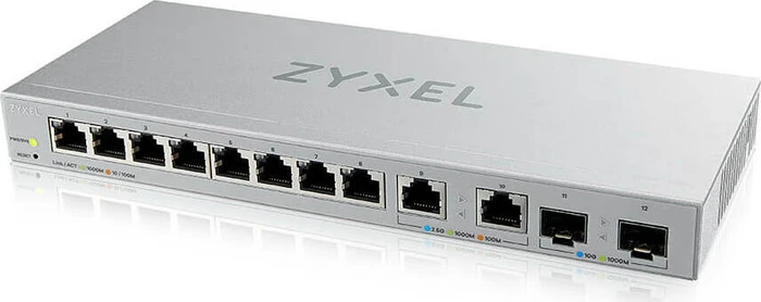 Zyxel XGS1210 Desktop Gigabit Smart Switch, 10x RJ-45, 2x SFP+