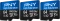 PNY Pro Elite High Endurance R100 64GB Kit, UHS-I U3, A2, Class 10, 3er-Pack Vorschaubild