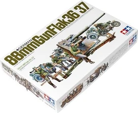 Tamiya Dt. Flak 8.8 mit Motorrad