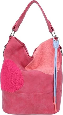 fritzi aus Preußen Olga Limited Happy Flocked Schultertasche soft berry