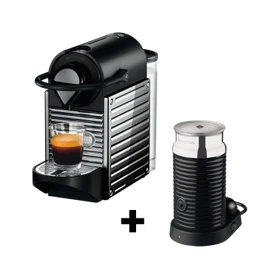 Krups XN 301D Pixie + Aeroccino 3 schwarz