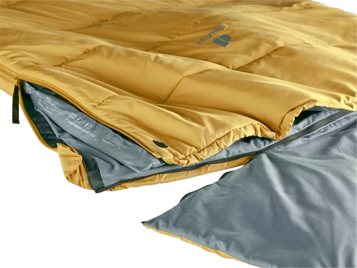Deuter Orbit SQ +6° Deckenschlafsack caramel/teal