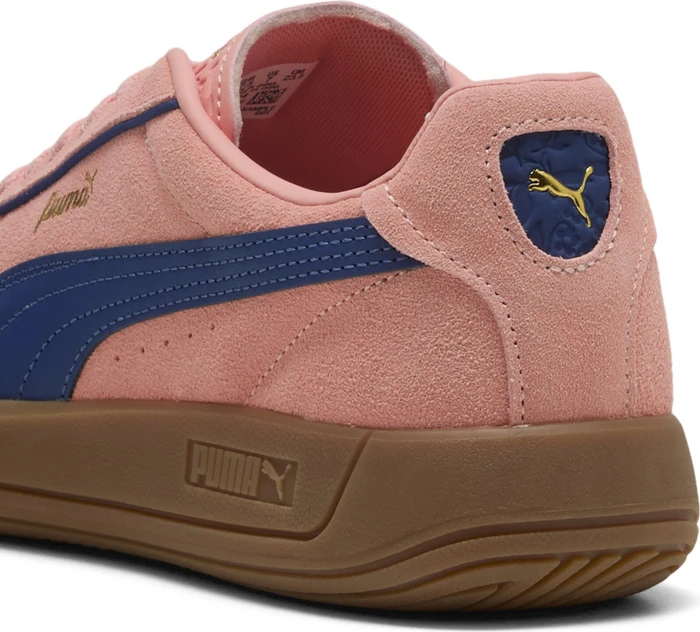 Puma Club Klassika Wildleder pink fruit/blazing blue/puma gold (Damen)