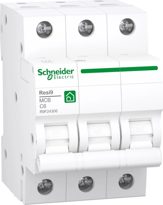 Schneider Electric Leitungsschutzschalter Resi9 3P 6A C 6kA