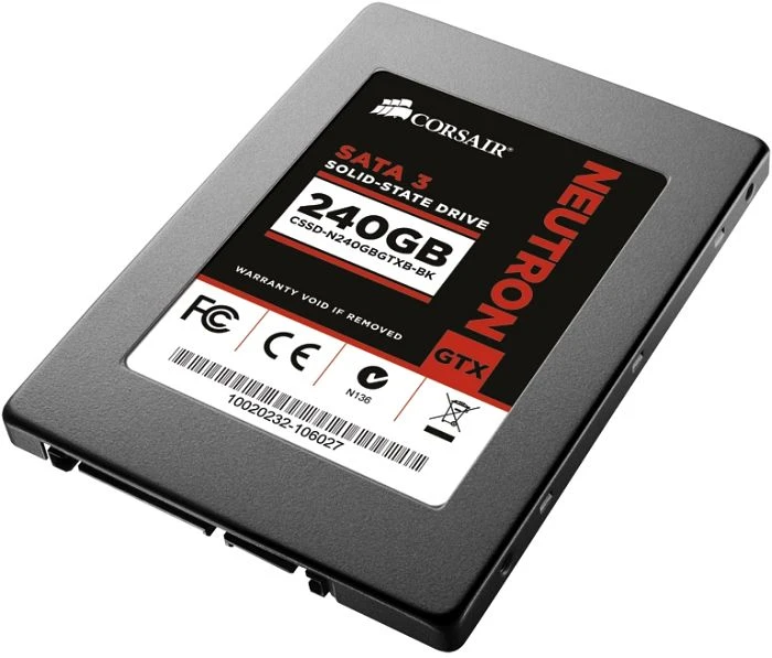 Corsair Neutron GTX - Rev. B - 240GB, 2.5" / SATA 6Gb/s