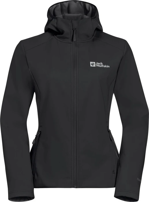 Jack Wolfskin Bornberg Hoody Funktionsjacke schwarz (Damen)