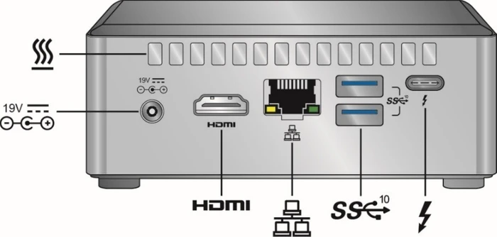 Intel NUC Kit - Tall - Bean Canyon - NUC8i5BEH