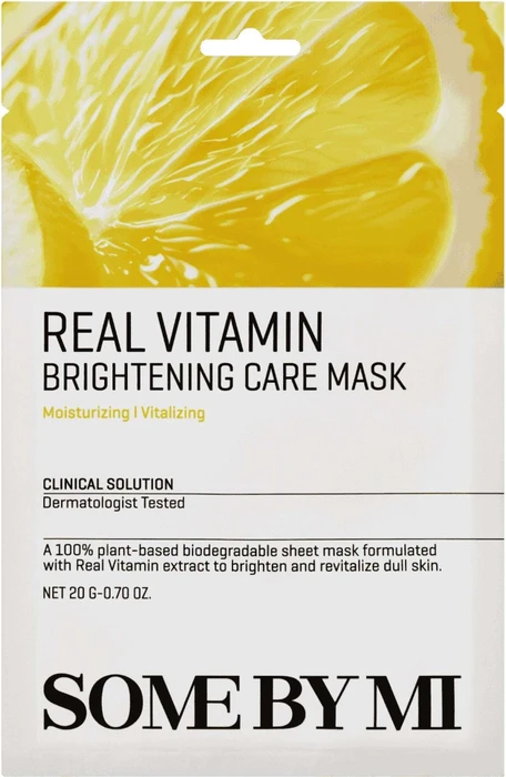Some by Mi Real Vitamin Brightening Care Mask, 20ml