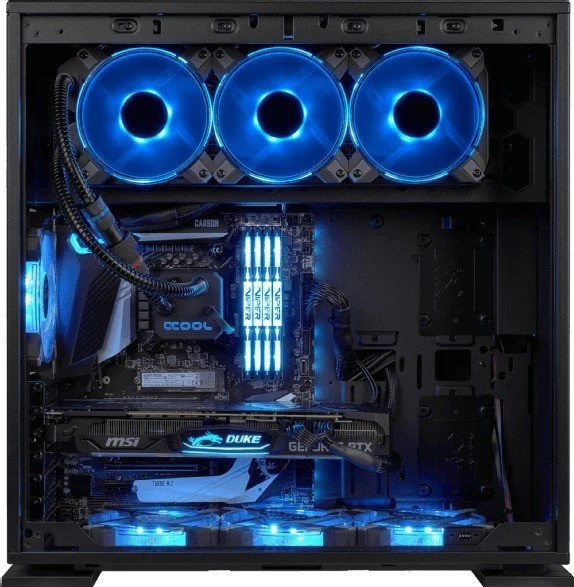 Medion Erazer X87014, Core i9-9900K, 16GB RAM, 512GB SSD, 4TB HDD, GeForce RTX 2080 Ti